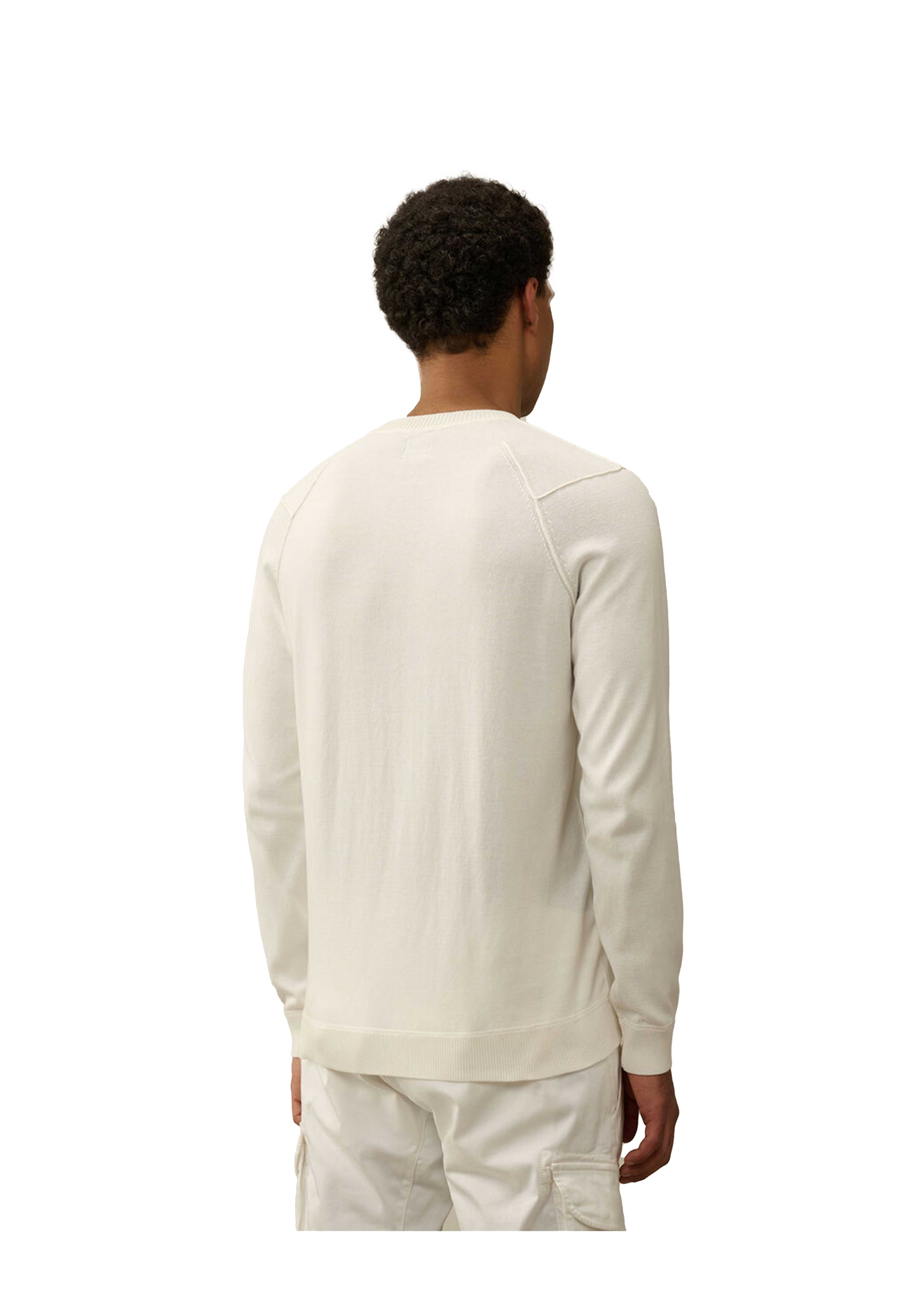 C.P. COMPANY Sea Island Strick mit Linse