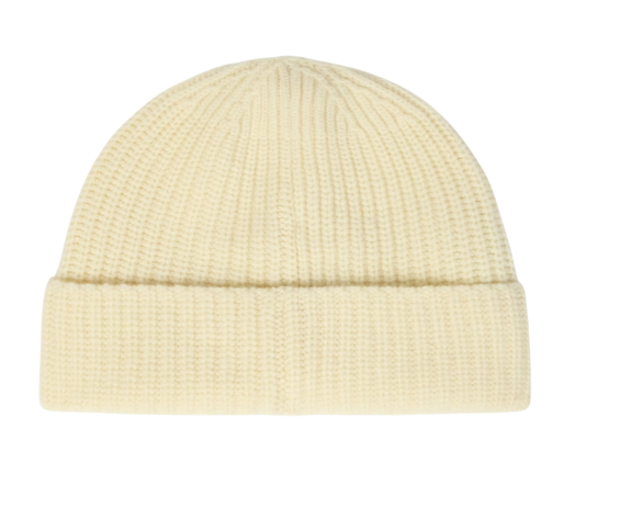 STONE ISLAND Beanie In Light Geelong Wool