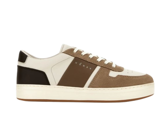 HOGAN Low top leather Sneaker H668