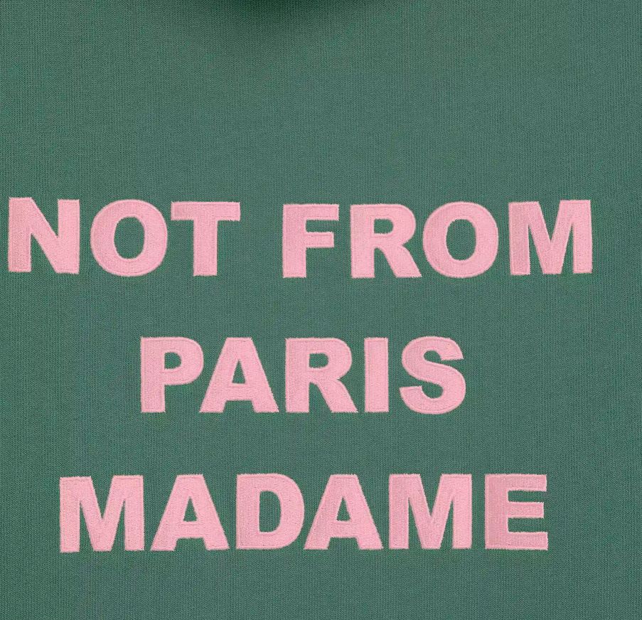 DRÔLE DE MONSIEUR Le Hoodie Slogan
