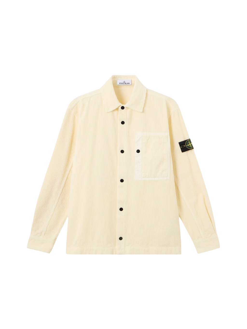 STONE ISLAND Overshirt In Organic Cotton Corduroy Garment Dyed
