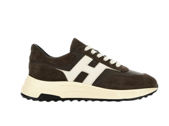 HOGAN Low top leather Sneaker Hyperlight