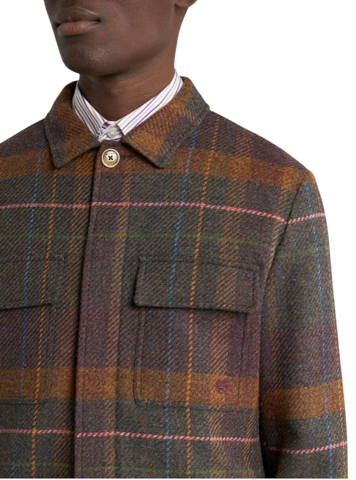 ETRO Premium Tailored Jacket With Etro Signature Paisley Lining