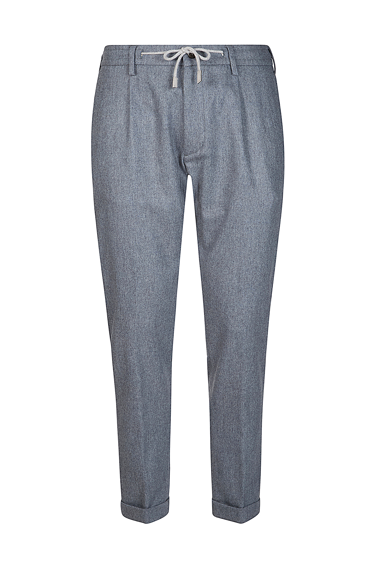 ELEVENTY Slim Jogger Pants Wool and Cashmere Stretch
