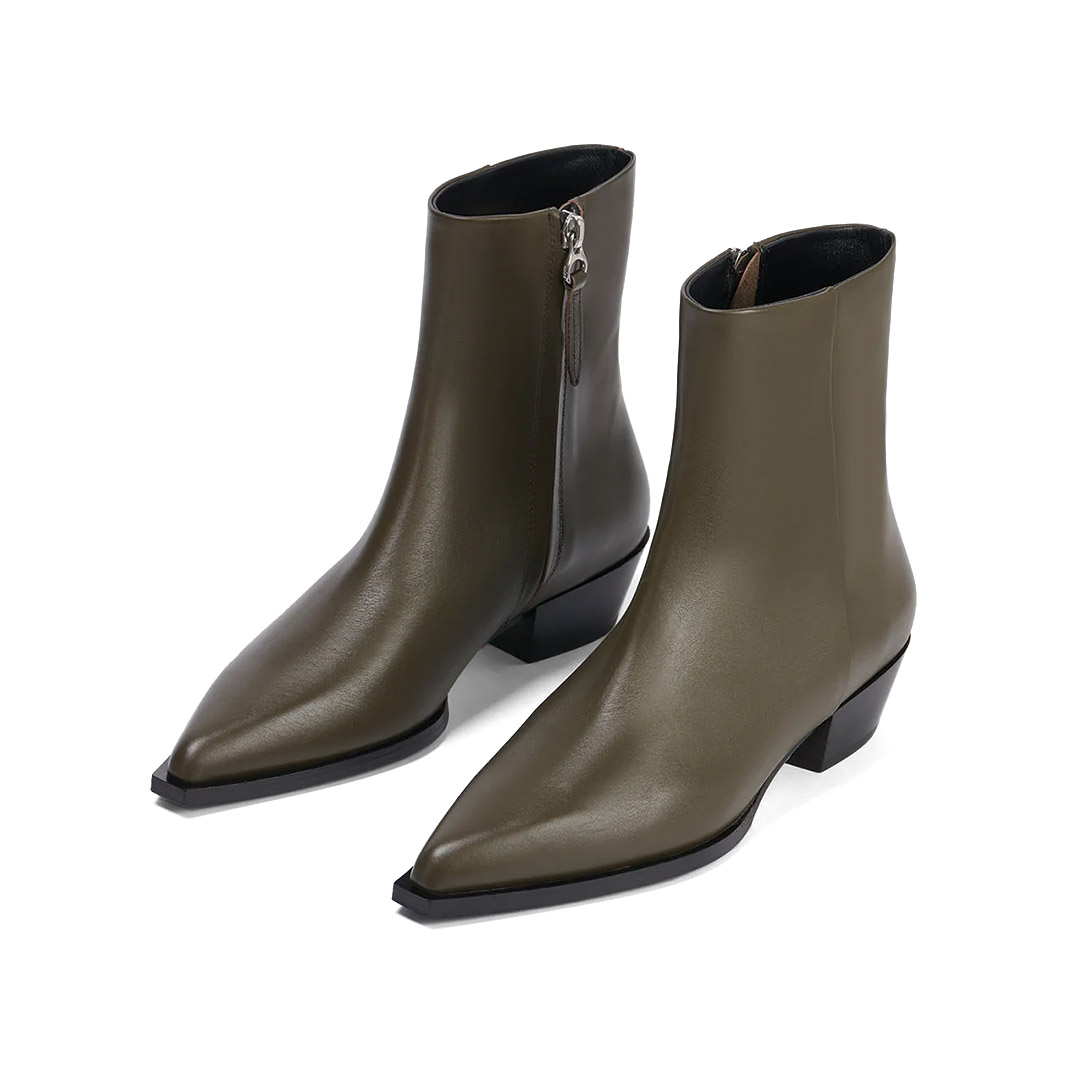 AEYDE RUBY CALF LEATHER OLIVE