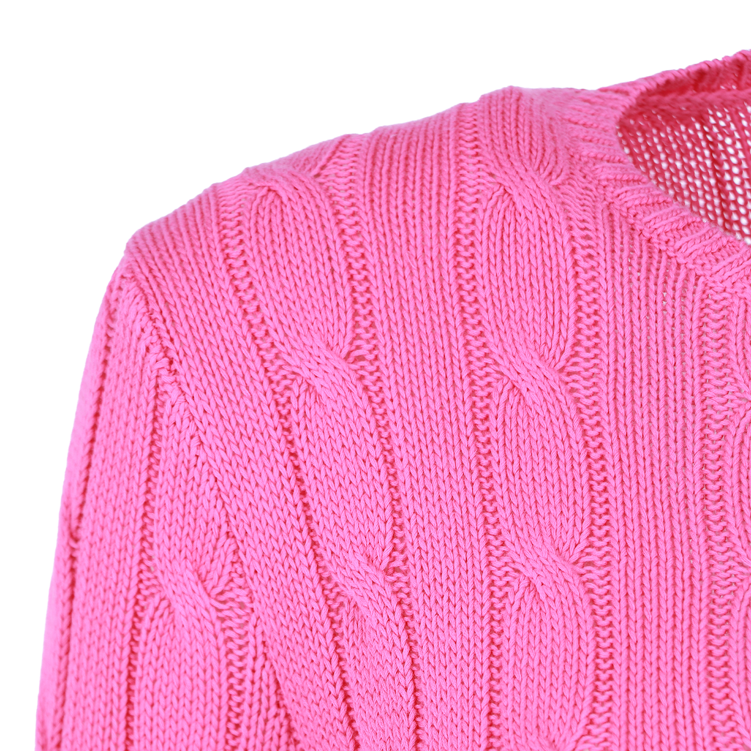 POLO RALPH LAUREN Pullover mit Zopfmuster