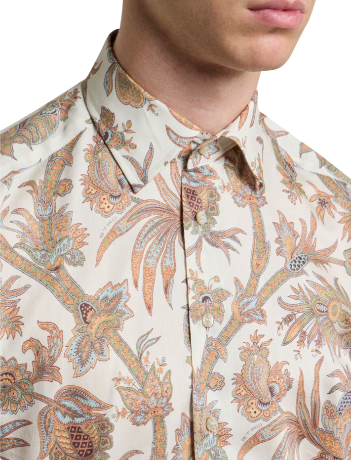ETRO Distinctive Paisley Print Shirt With Etro Heritage Design
