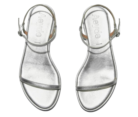 AEYDE NETTIE LAMINATED NAPPA LEATHER