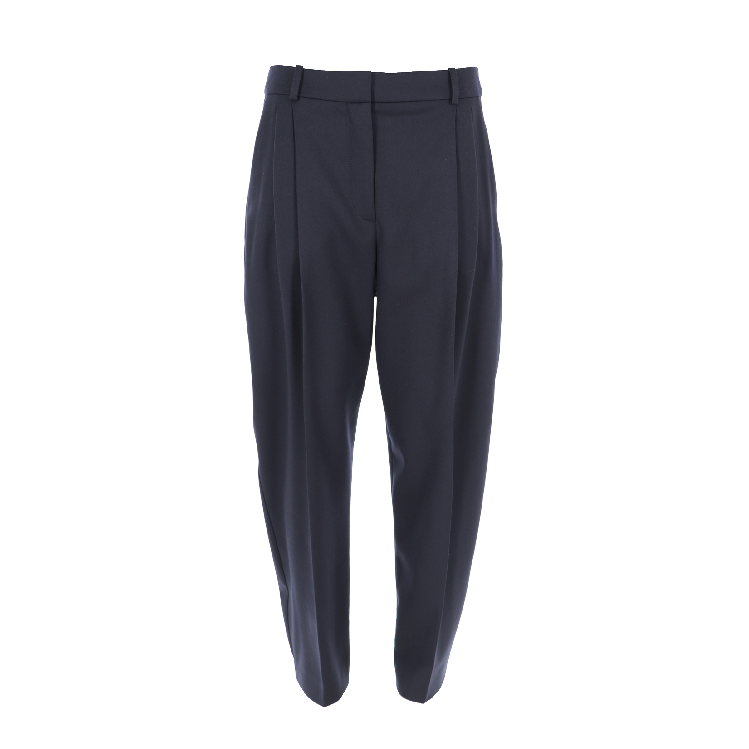 STELLA MCCARTNEY Pantaloni cropped in flanella