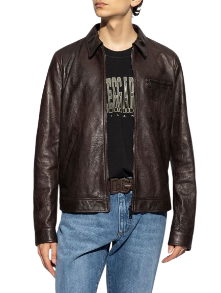 DOLCE & GABBANA Leatherjacket