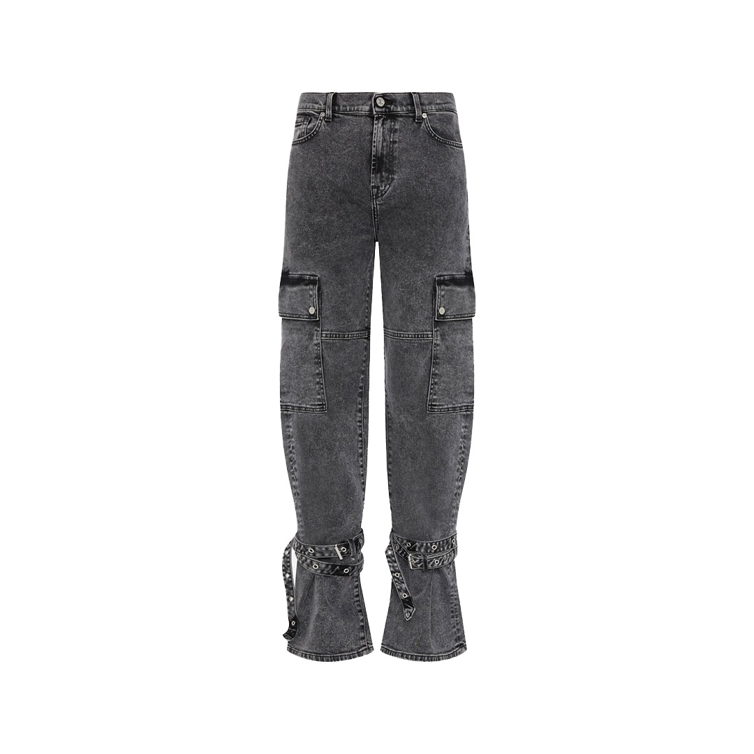 SEVEN JEANS LOW RISE STRAIGHT NEVER MORE