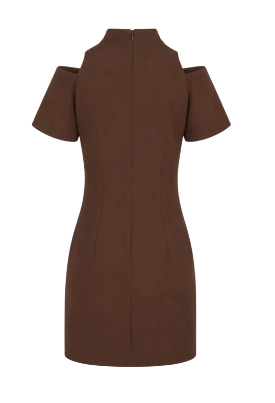 FEDERICA TOSI Cut Off Mini Dress