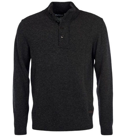 BARBOUR patch half zip