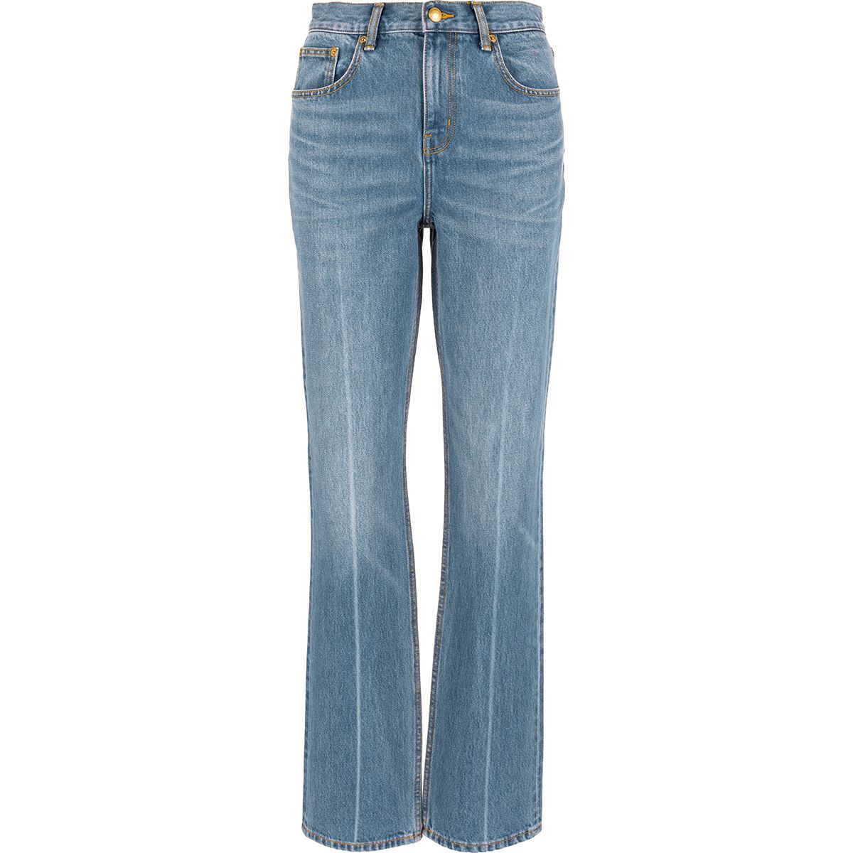 TORY BURCH MID-RISE SLIM STRAIGHT JEAN