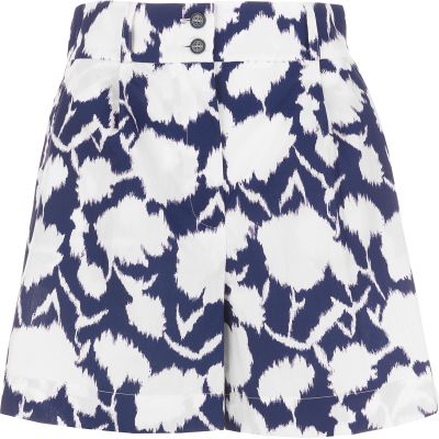 WOOLRICH printed poplin short