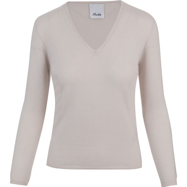 ALLUDE V-Neck