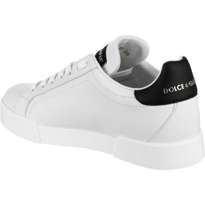 DOLCE & GABBANA SNEAKER CLASSICA VIT NAPPATO B