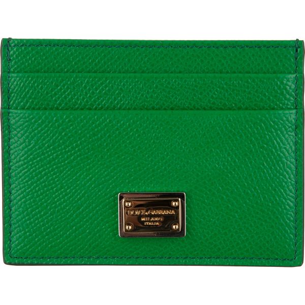 DOLCE & GABBANA CARD HOLDER LEATHER