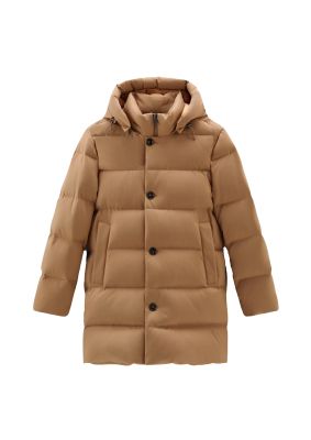 WOOLRICH Luxe Wool Long Parka