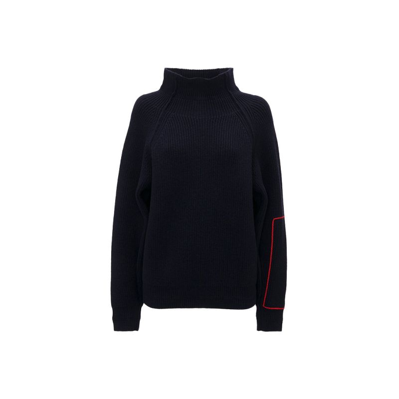 VICTORIA BECKHAM OVERSIZED POLO NECK JUMPER