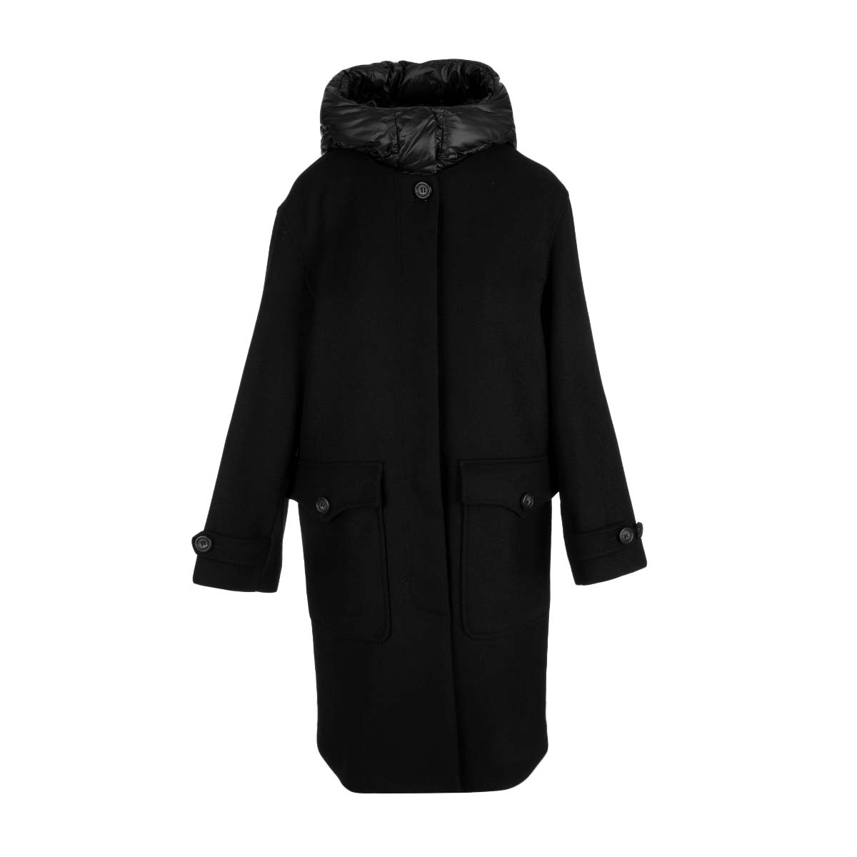 WOOLRICH DOUBLE WOOL 2IN1 PARKA