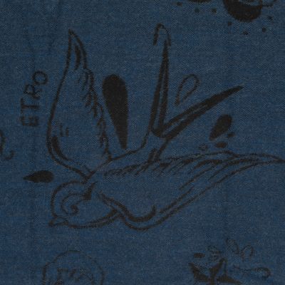 ETRO scarf jacquard tattoo