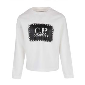 CP COMPANY Jersey Label Style T-Shirt