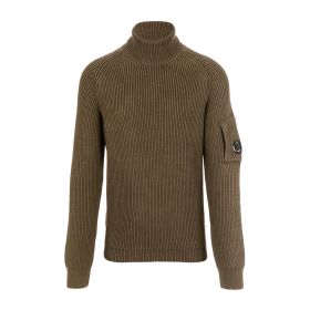 CP COMPANY Full Rib Roll Neck Jumper