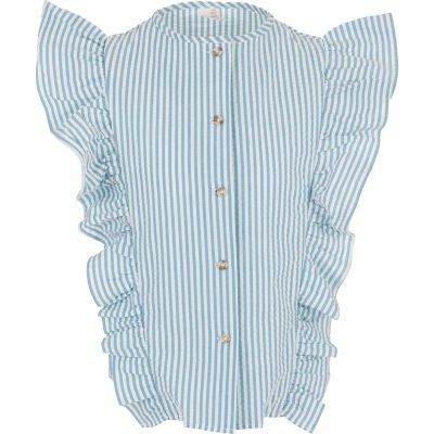 TIA CIBANI Baiana ruffle shirt