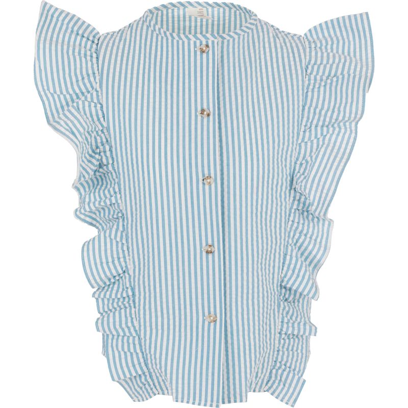 TIA CIBANI Baiana ruffle shirt