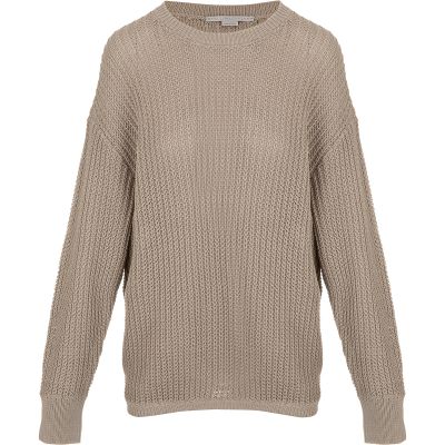 STELLA MCCARTNEY DETAILED COTTON KNIT JUMPER