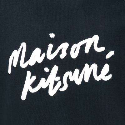 MAISON KITSUNÉ handwriting clean sweatshirt