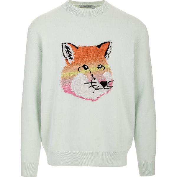 MAISON KITSUNÉ vibrand fox head pullover