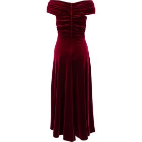 TALBOT RUNHOF Samtkleid