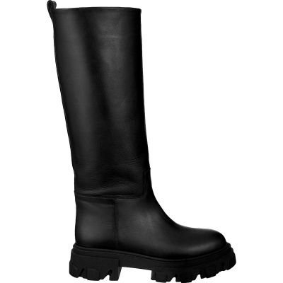 black calf leather