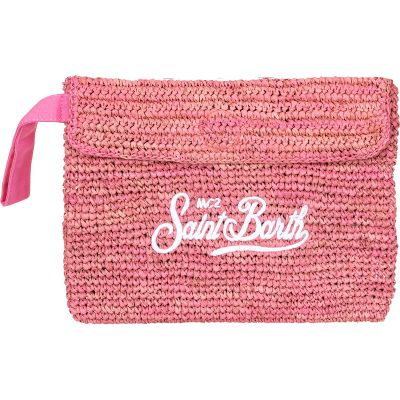 MC2 SAINT BARTH CLUTCH RAFFIA