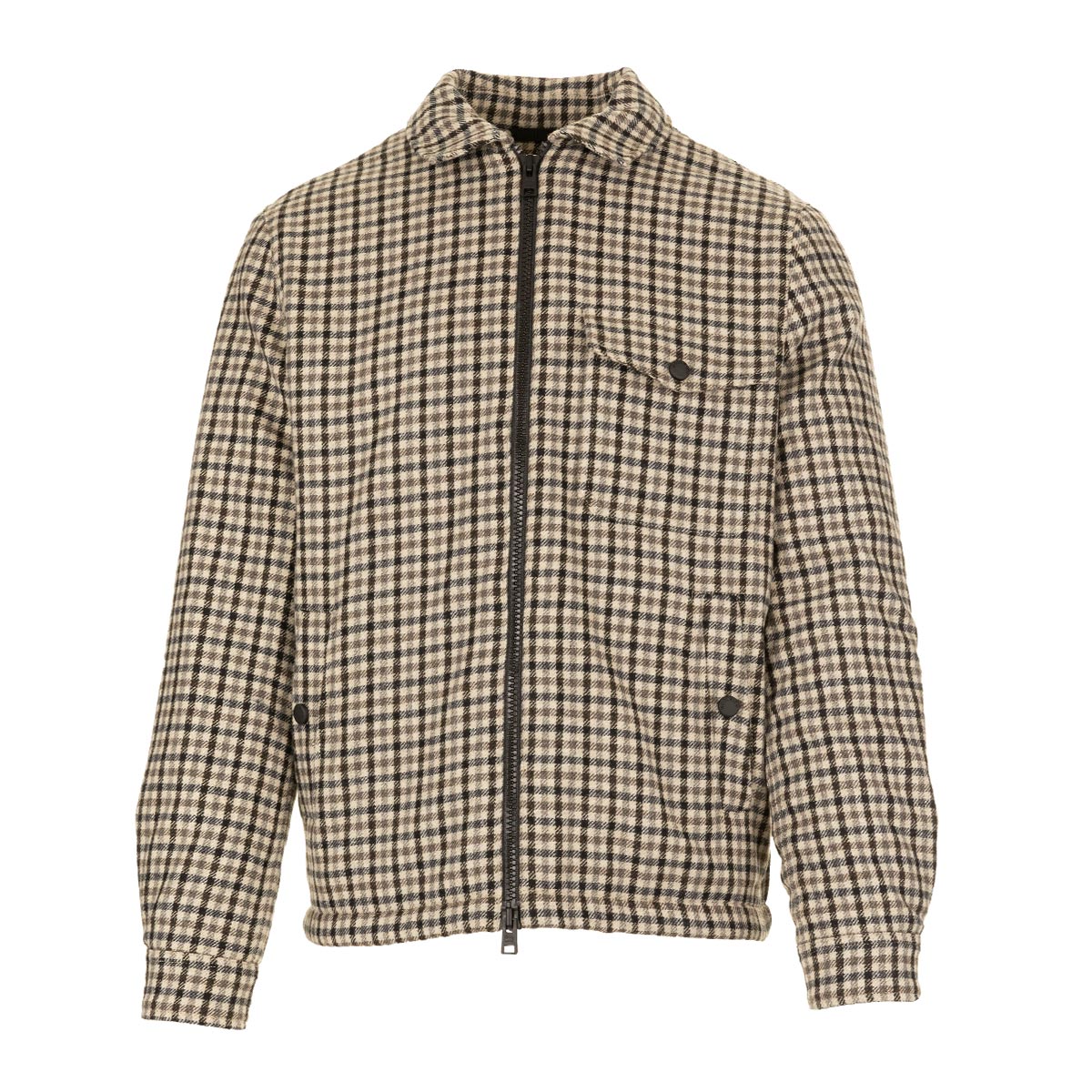 WOOLRICH Sherpa Timber Check Overshirt