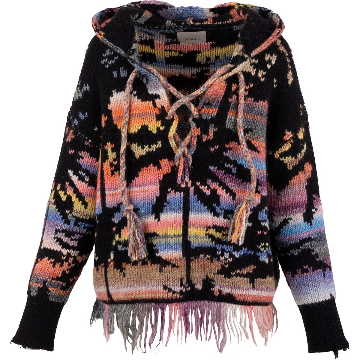 LANEUS Strickpullover