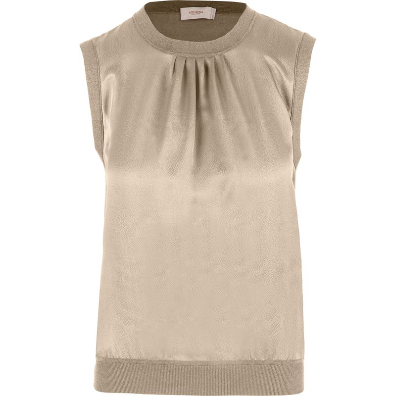 AGNONA sleeveless top