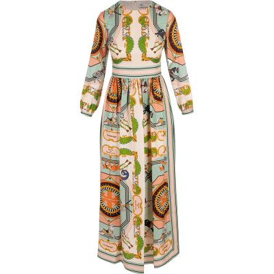 TORY BURCH CAROUSEL LONG TUNIC DRESS