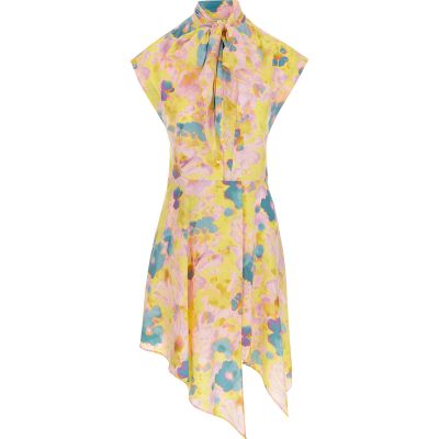STELLA MCCARTNEY DRESS WATERCOLOR FLORAL