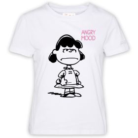 SNOOPY LUCY ANGRY MOOD WHITE