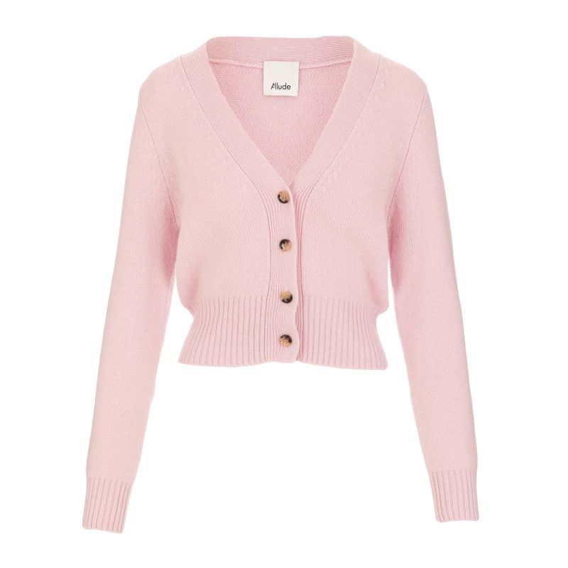 ALLUDE V-Cardigan
