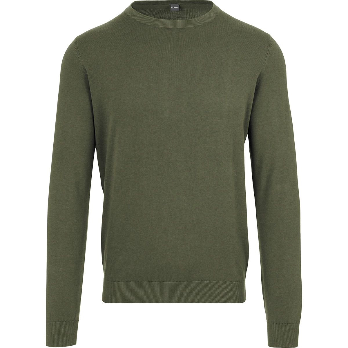 OZ BASIC SWEATER ROUNDNECK COTTON SILK