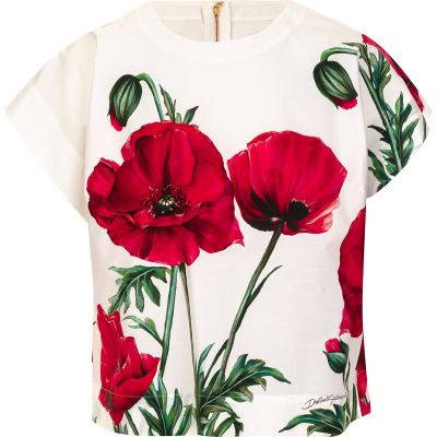 DOLCE & GABBANA POPPY T-SHIRT