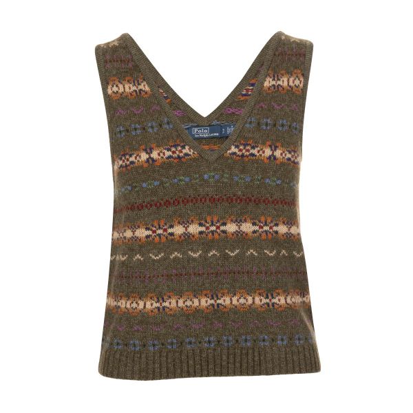POLO RALPH LAUREN FRISLE TANK PULLOVER