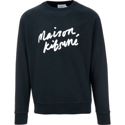 MAISON KITSUNÉ handwriting clean sweatshirt