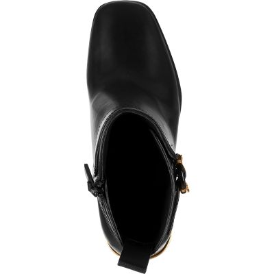 TORY BURCH MULTI LOGO BUCKLE BOOT
