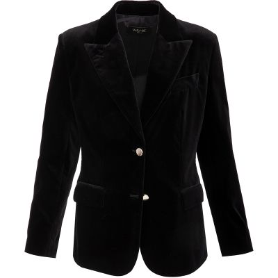 WE FOR BE Blazer aus Samt
