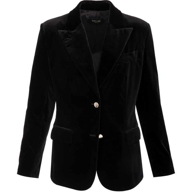 WE FOR BE Blazer aus Samt